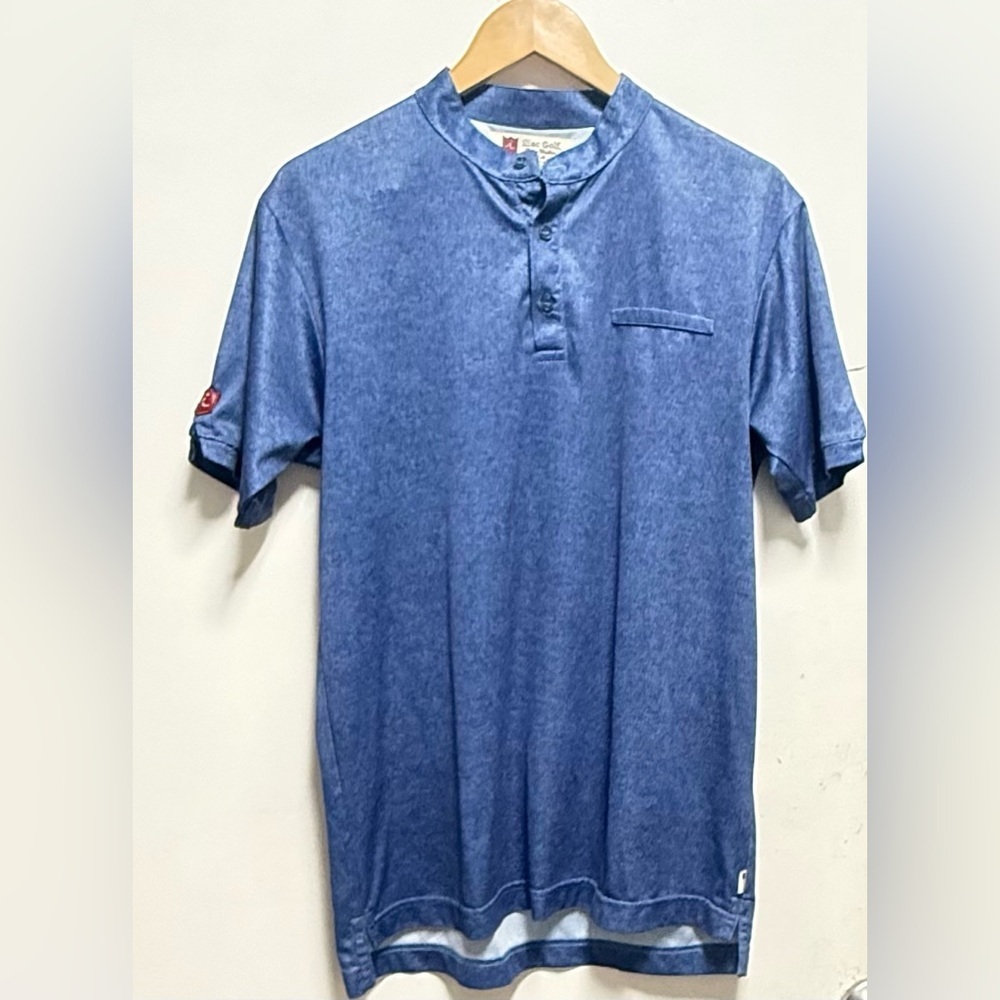 Casual Blue Button Down Shirt for Men